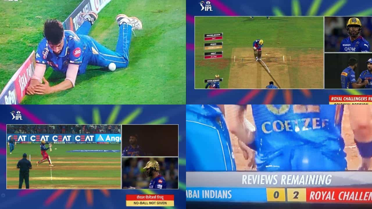 RCB: ಆರ್ಸಿಬಿ ಸೋಲಿಗೆ ಕಾರಣವಾಯ್ತಾ ಕಳಪೆ ಅಂಪೈರಿಂಗ್? ಇಲ್ಲಿದೆ ಸಾಕ್ಷಿ RCB: ಆರ್ಸಿಬಿ ಸೋಲಿಗೆ ಕಾರಣವಾಯ್ತಾ ಕಳಪೆ ಅಂಪೈರಿಂಗ್? ಇಲ್ಲಿದೆ ಸಾಕ್ಷಿ