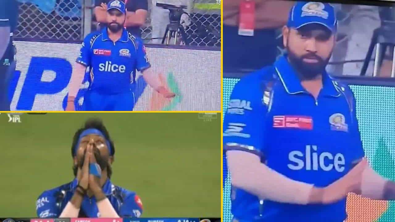 MI vs RR: ಹಾರ್ದಿಕ್ರನ್ನು ಗೇಲಿ ಮಾಡದಂತೆ ಫ್ಯಾನ್ಸ್ ಬಳಿ ಕೇಳಿಕೊಂಡ ರೋಹಿತ್ ಶರ್ಮಾ: ಇಲ್ಲಿದೆ ವಿಡಿಯೋ MI vs RR: ಹಾರ್ದಿಕ್ರನ್ನು ಗೇಲಿ ಮಾಡದಂತೆ ಫ್ಯಾನ್ಸ್ ಬಳಿ ಕೇಳಿಕೊಂಡ ರೋಹಿತ್ ಶರ್ಮಾ: ಇಲ್ಲಿದೆ ವಿಡಿಯೋ