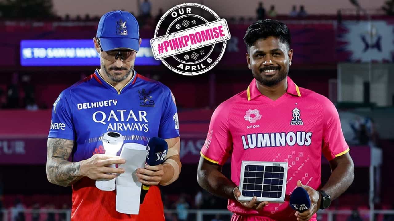 ಇಂಡಿಯನ್ ಪ್ರೀಮಿಯರ್ ಲೀಗ್ನ (IPL 2024) 19ನೇ ಪಂದ್ಯದಲ್ಲಿ ಪಿಂಕ್ ಪ್ರಾಮಿಸ್ನೊಂದಿಗೆ ಕಣಕ್ಕಿಳಿದಿದ್ದ ರಾಜಸ್ಥಾನ್ ರಾಯಲ್ಸ್ ತಂಡವು ಇದೀಗ ಒಟ್ಟು 78 ಕುಟುಂಬಗಳ ಪಾಲಿಗೆ ಬೆಳಕಾಗುವುದಾಗಿ ಘೋಷಿಸಿದೆ. ಅಂದರೆ ಆರ್ಸಿಬಿ ವಿರುದ್ಧದ ಪಂದ್ಯದಲ್ಲಿ ಮೂಡಿಬರುವ ಪ್ರತಿ ಸಿಕ್ಸ್ಗೆ 6 ಆರು ಮನೆಗಳಿಗೆ ಸೋಲಾರ್ ಶಕ್ತಿಯೊಂದಿಗೆ ವಿದ್ಯುತ್ ಒದಗಿಸುವುದಾಗಿ ರಾಜಸ್ಥಾನ್ ರಾಯಲ್ಸ್ ಘೋಷಿಸಿತ್ತು.