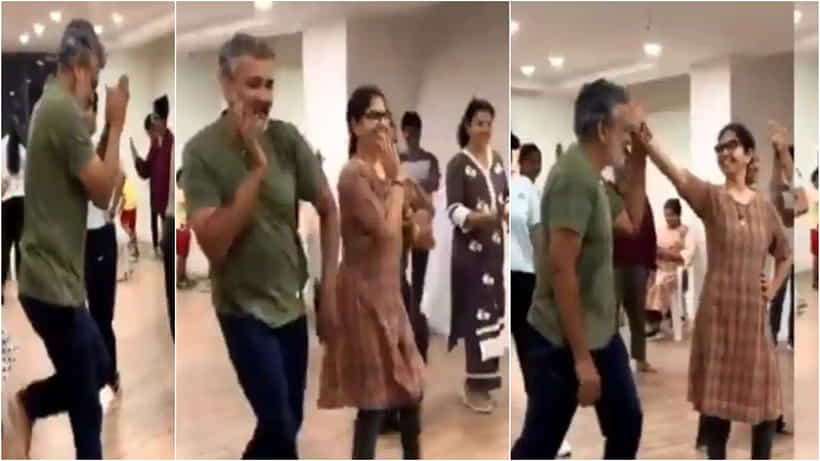 ರಾಜಮೌಳಿ ಸೂಪರ್ ಡ್ಯಾನ್ಸರ್ ಎಂಬುದು ನಿಮಗೆ ಗೊತ್ತಾ? ಪತ್ನಿ ಜೊತೆಗಿನ ಡ್ಯಾನ್ಸ್ ವಿಡಿಯೋ ವೈರಲ್