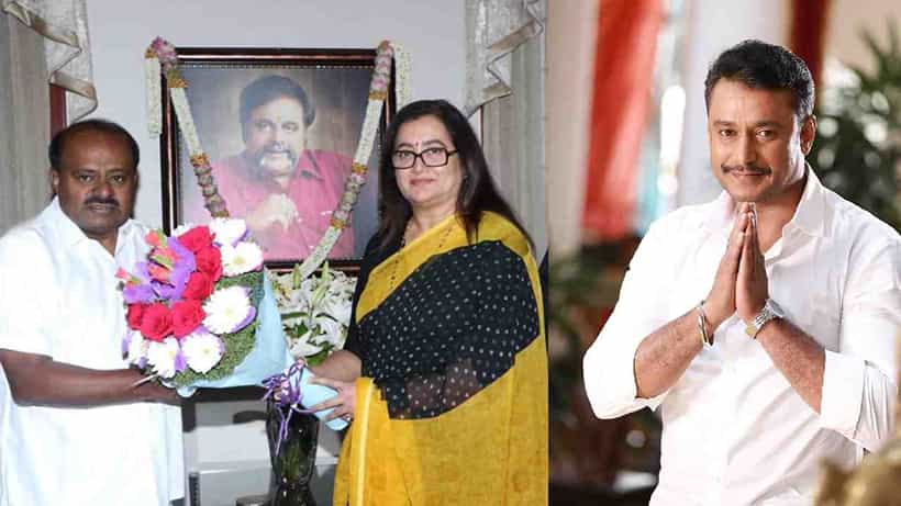 ಮಂಡ್ಯದಲ್ಲಿ ಕುಮಾರಸ್ವಾಮಿ ಪರ ಪ್ರಚಾರ ಮಾಡುತ್ತಾರಾ ದರ್ಶನ್? ಸುಮಲತಾ ಹೇಳಿದ್ದಿಷ್ಟು