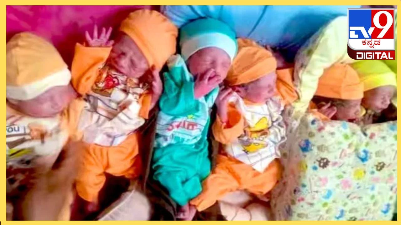 Sextuplets: ಒಂದು ಗಂಟೆಯಲ್ಲಿ ಆರು ಮಕ್ಕಳಿಗೆ ಜನ್ಮ ನೀಡಿದ ಪಾಕಿಸ್ತಾನಿ ಮಹಿಳೆ