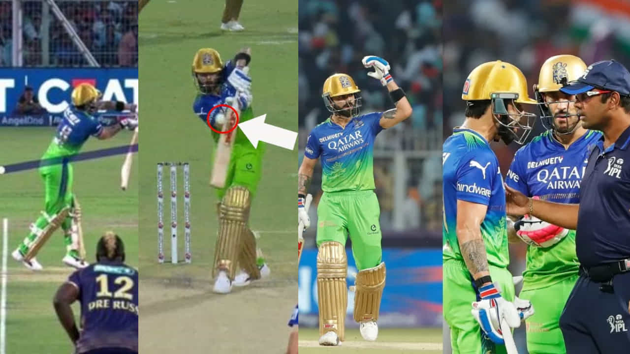 IPL 2024: ಔಟ್ OR ನಾಟೌಟ್? ವಿವಾದದ ಕಿಡಿ ಹೊತ್ತಿಸಿದ ಕೊಹ್ಲಿ ವಿಕೆಟ್..! IPL 2024: ಔಟ್ OR ನಾಟೌಟ್? ವಿವಾದದ ಕಿಡಿ ಹೊತ್ತಿಸಿದ ಕೊಹ್ಲಿ ವಿಕೆಟ್..!