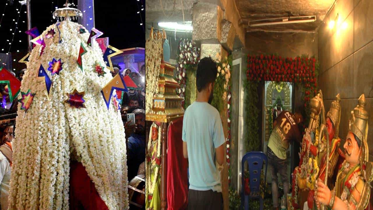 ಗತವೈಭವ ಮರುಕಳಿಸುವ ಆನೇಕಲ್ ಕರಗಕ್ಕೆ ಆದ್ದೂರಿ ಸಿದ್ದತೆ; 9 ದಿನಗಳ ಕಾಲ ಶಾಸ್ತೋಕ್ತವಾಗಿ ನಡೆಯಲಿದೆ ಕರಗ ಉತ್ಸವ ಗತವೈಭವ ಮರುಕಳಿಸುವ ಆನೇಕಲ್ ಕರಗಕ್ಕೆ ಆದ್ದೂರಿ ಸಿದ್ದತೆ; 9 ದಿನಗಳ ಕಾಲ ಶಾಸ್ತೋಕ್ತವಾಗಿ ನಡೆಯಲಿದೆ ಕರಗ ಉತ್ಸವ