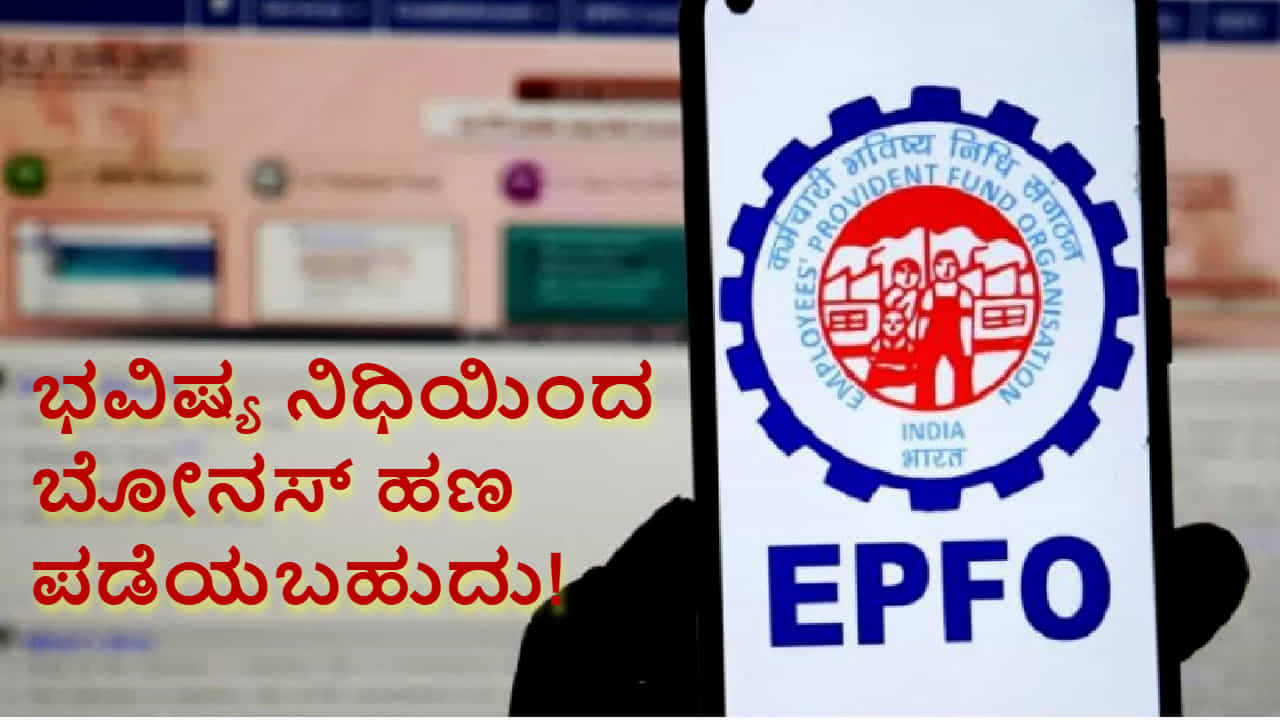 PF Bonus Scheme: 20 ವರ್ಷಕ್ಕಿಂತ ಹೆಚ್ಚು ಕಾಲ ಭವಿಷ್ಯ ನಿಧಿ ಕಟ್ಟಿದ್ದರೆ ನೀವು ಬೋನಸ್ ಹಣ​ ಪಡೆಯಬಹುದು ಗೊತ್ತಾ? ಇಲ್ಲಿದೆ ಲೆಕ್ಕಾಚಾರ