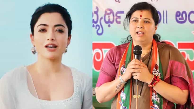 ನಟಿ ರಶ್ಮಿಕಾ ಟ್ವೀಟ್ಗೆ ಮಾಜಿ ಶಾಸಕಿ ಅಂಜಲಿ ನಿಂಬಾಳ್ಕರ್ ಬೇಜವಾಬ್ದಾರಿ ಹೇಳಿಕೆ