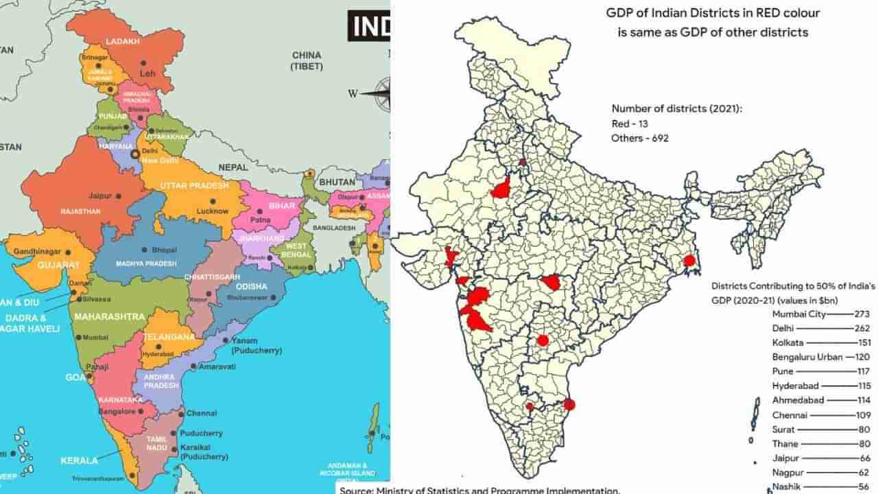 ದೇಶದ ಜಿಡಿಪಿಗೆ ಅರ್ಧದಷ್ಟು ಕೊಡುಗೆ ಕೊಡುತ್ತವೆ ಈ 13 ನಗರಗಳು; ಬೆಂಗಳೂರಿಗೆ ಎಷ್ಟನೇ ಸ್ಥಾನ?