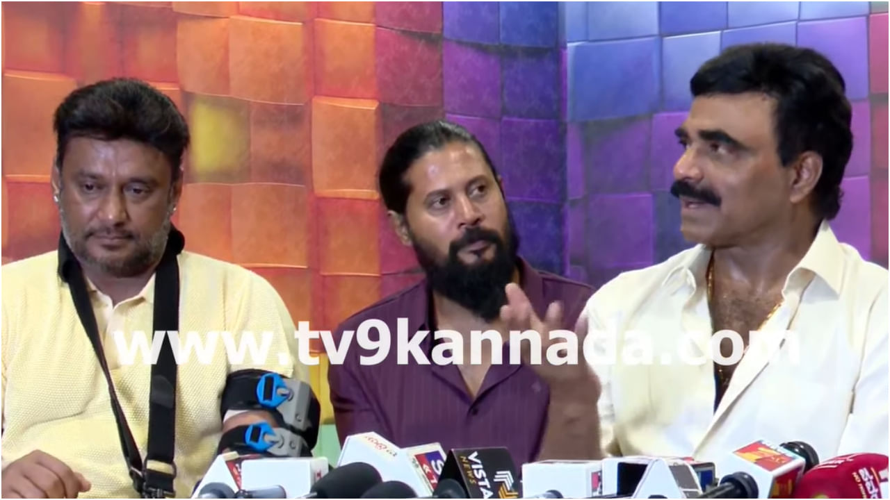 Kaatera Press Meet: ದಿಢೀರ್​ ಸುದ್ದಿಗೋಷ್ಠಿ ಕರೆದ ದರ್ಶನ್​, ರಾಕ್​ಲೈನ್​; ಲೈವ್​ ನೋಡಿ