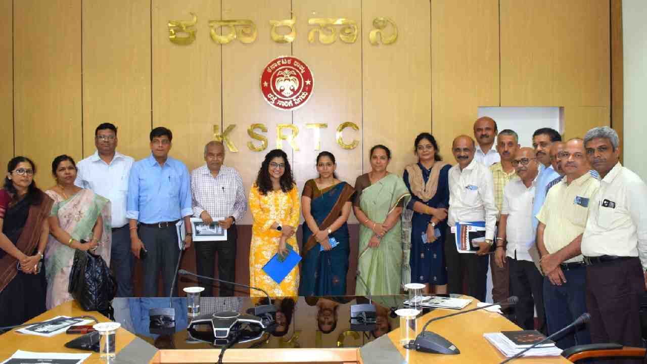 uttara pradesh State Road Transport Corporation officers Visits to KSRTC