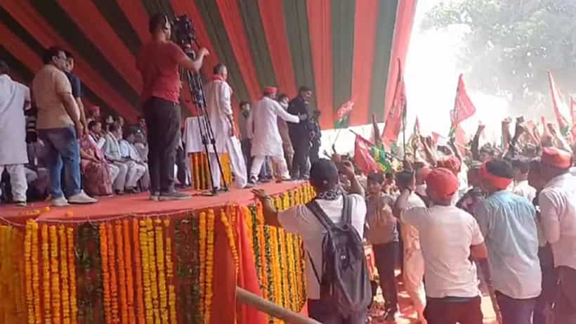 Lok Sabha Elections 2024: ರಾಹುಲ್ ಗಾಂಧಿ, ಅಖಿಲೇಶ್ ಇದ್ದ ಸಭೆಯಲ್ಲಿ ಕಾಲ್ತುಳಿತ, ವಾಪಸ್ ಹೋದ ನಾಯಕರು