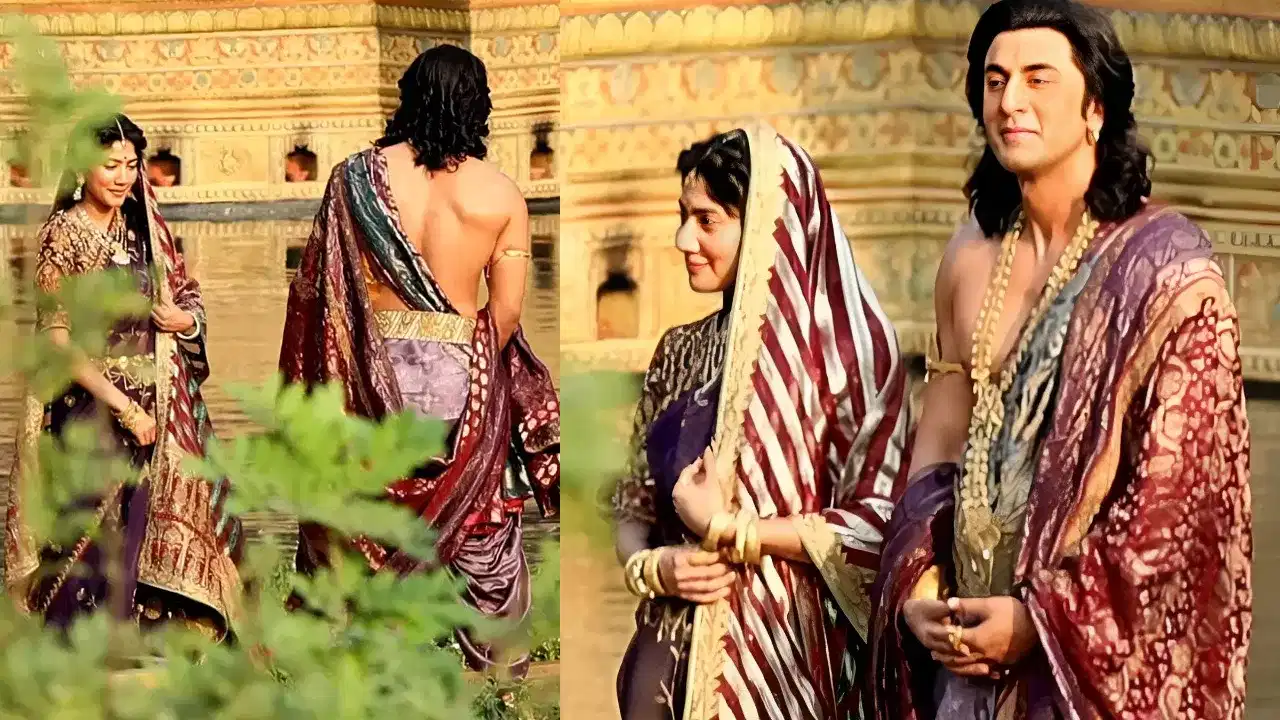 ‘ರಾಮಾಯಣ’ ಸಿನಿಮಾ: ರಣ್ಬೀರ್-ಸಾಯಿ ಪಲ್ಲವಿ ಫೋಟೊ ಲೀಕ್ ‘ರಾಮಾಯಣ’ ಸಿನಿಮಾ: ರಣ್ಬೀರ್-ಸಾಯಿ ಪಲ್ಲವಿ ಫೋಟೊ ಲೀಕ್