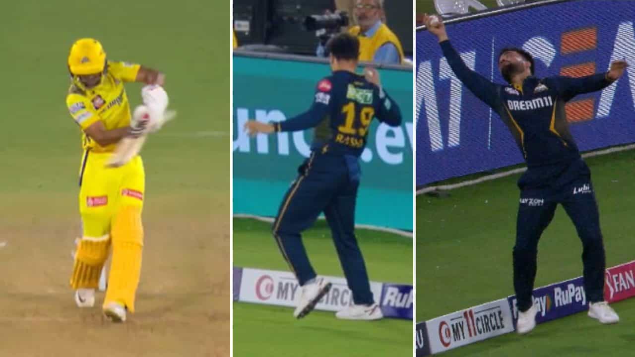 GT vs CSK: ಪಂದ್ಯದ ಗತಿ ಬದಲಾಯಿಸಿದ ರಶೀದ್ ಖಾನ್ ರೋಚಕ ಕ್ಯಾಚ್: ಸ್ತಬ್ಧವಾದ ಮೋದಿ ಸ್ಟೇಡಿಯಂ GT vs CSK: ಪಂದ್ಯದ ಗತಿ ಬದಲಾಯಿಸಿದ ರಶೀದ್ ಖಾನ್ ರೋಚಕ ಕ್ಯಾಚ್: ಸ್ತಬ್ಧವಾದ ಮೋದಿ ಸ್ಟೇಡಿಯಂ