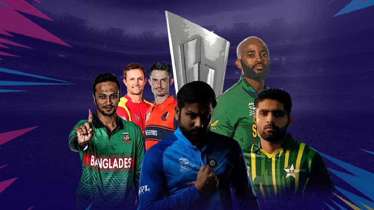 ಜೂನ್ 2 ರಿಂದ ಶುರುವಾಗಲಿರುವ ಈ ಬಾರಿಯ ಟಿ20 ವಿಶ್ವಕಪ್ನಲ್ಲಿ ಒಟ್ಟು 20 ತಂಡಗಳು ಕಣಕ್ಕಿಳಿಯಲಿದೆ. ಈ ಇಪ್ಪತ್ತು ತಂಡಗಳಲ್ಲಿ 10 ಟೀಮ್ಗಳು ಈಗಾಗಲೇ ನೂತನ ಜೆರ್ಸಿಯನ್ನು ಅನಾವರಣಗೊಳಿಸಿದೆ. ಈ ತಂಡಗಳ ಜೆರ್ಸಿ ವಿನ್ಯಾಸ ಮತ್ತು ತಂಡದಲ್ಲಿರುವ ಆಟಗಾರರ ಸಂಪೂರ್ಣ ಮಾಹಿತಿ ಇಲ್ಲಿದೆ...