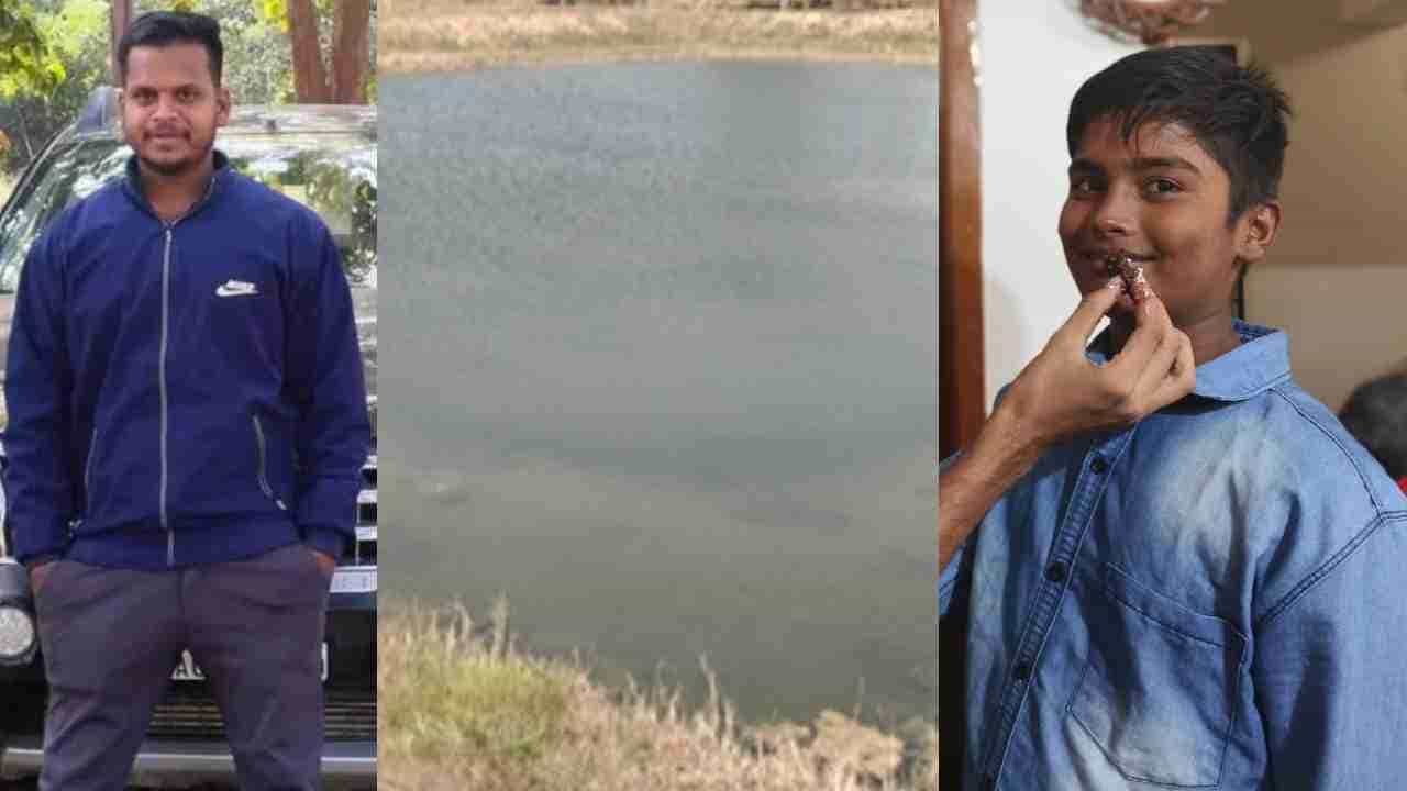ಕೃಷಿಹೊಂಡದಲ್ಲಿ ಮುಳುಗಿ ಇಬ್ಬರು ದುರ್ಮರಣ: ಪತಿ ಸಾವು, ಪತ್ನಿಗೆ ಶಾಕ್​