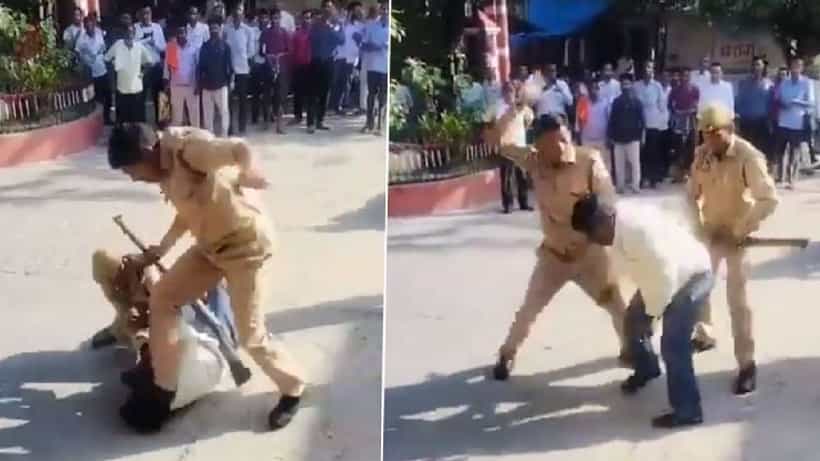 Viral Video: ದಲಿತ ವಾಚ್ಮ್ಯಾನ್ಗೆ ಮನಬಂದಂತೆ ಥಳಿಸಿದ ಗೃಹರಕ್ಷಕ ದಳದ ಸಿಬ್ಬಂದಿ; ವಿಡಿಯೋ ವೈರಲ್