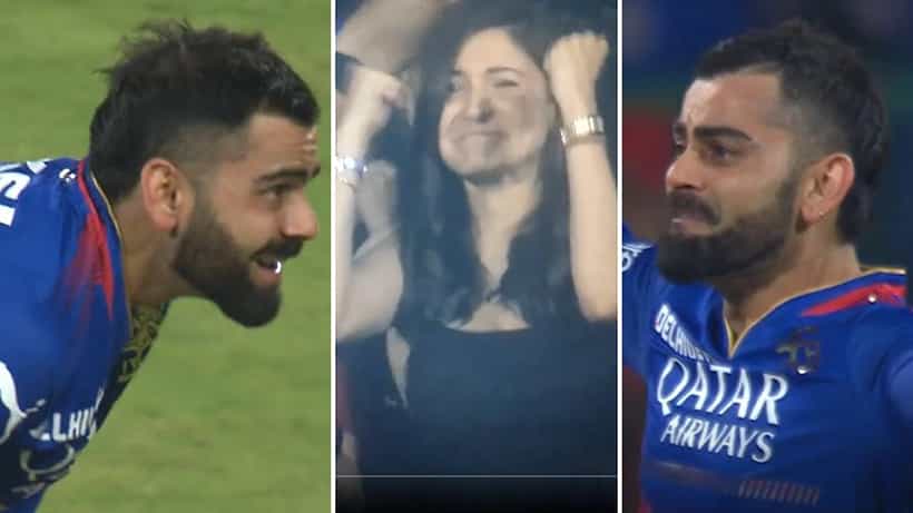 RCB vs CSK: ಆರ್ಸಿಬಿ ಗೆದ್ದ ತಕ್ಷಣ ಮೈದಾನದಲ್ಲೇ ಕಣ್ಣೀರಿಟ್ಟ ಕೊಹ್ಲಿ: ಅನುಷ್ಕಾ ಕಣ್ಣಲ್ಲೂ ಬಂತು ನೀರು