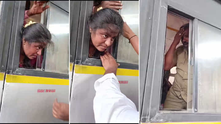 ಸರ್ಕಾರಿ ಬಸ್ಸಿನ ಕಿಟಕಿಯಲ್ಲಿ ಮಹಿಳೆಯ ತಲೆ ಲಾಕ್! ವಿಡಿಯೋ ನೊಡಿ ಸರ್ಕಾರಿ ಬಸ್ಸಿನ ಕಿಟಕಿಯಲ್ಲಿ ಮಹಿಳೆಯ ತಲೆ ಲಾಕ್! ವಿಡಿಯೋ ನೊಡಿ