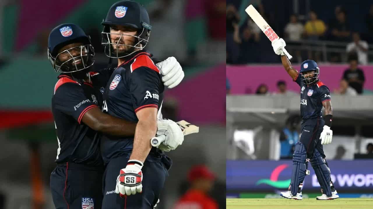 T20 World Cup 2024: ಆರೋನ್ ಜೋನ್ಸ್ ಸಿಡಿಲಬ್ಬರ: ಅಮೆರಿಕಗೆ ಐತಿಹಾಸಿಕ ಜಯ T20 World Cup 2024: ಆರೋನ್ ಜೋನ್ಸ್ ಸಿಡಿಲಬ್ಬರ: ಅಮೆರಿಕಗೆ ಐತಿಹಾಸಿಕ ಜಯ
