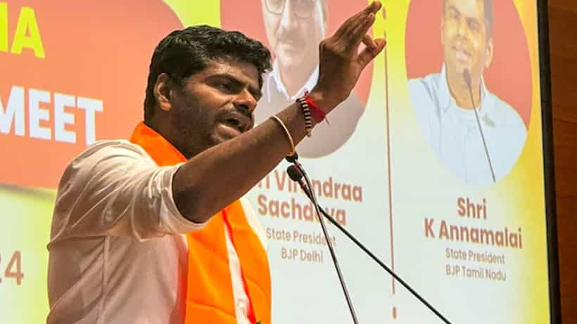 ಕರುಣಾನಿಧಿಯ ಮಗ ಆಗಿದ್ರೆ ಗೆಲ್ತಿದ್ದೆ, ನನ್ನಪ್ಪ ಕುಪ್ಪುಸ್ವಾಮಿ ಆದ ಕಾರಣ ಚುನಾವಣೆಯಲ್ಲಿ ಗೆಲ್ಲಲು ಸ್ವಲ್ಪ ಸಮಯ ಬೇಕು: ಅಣ್ಣಾಮಲೈ