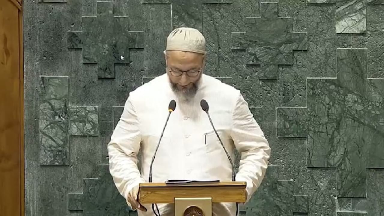 Asaduddin Owaisi: ಸದನದಲ್ಲಿ ಜೈ ಭೀಮ್, ಜೈ ಪ್ಯಾಲೆಸ್ತೀನ್ ಘೋಷಣೆ ಕೂಗಿದ ಅಸಾದುದ್ದೀನ್ ಓವೈಸಿ; ವಿಡಿಯೋ ವೈರಲ್