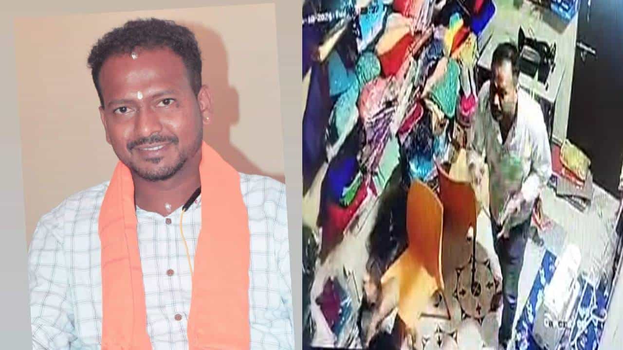 ಸಾಲ ವಾಪಸ್ ಕೇಳಿದ್ದಕ್ಕೆ ಬಟ್ಟೆ ಅಂಗಡಿಗೆ ನುಗ್ಗಿ ಮಹಿಳೆ ಮೇಲೆ ಹಲ್ಲೆ; ಸಿಸಿಟಿವಿಯಲ್ಲಿ ದೃಶ್ಯ ಸೆರೆ ಸಾಲ ವಾಪಸ್ ಕೇಳಿದ್ದಕ್ಕೆ ಬಟ್ಟೆ ಅಂಗಡಿಗೆ ನುಗ್ಗಿ ಮಹಿಳೆ ಮೇಲೆ ಹಲ್ಲೆ; ಸಿಸಿಟಿವಿಯಲ್ಲಿ ದೃಶ್ಯ ಸೆರೆ