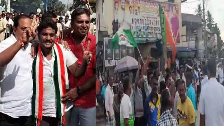 ಶ್ರೇಯಸ್ ಪಟೇಲ್ ಗೆಲುವಿನ ಸಂಭ್ರಮಾಚರಣೆಯಲ್ಲಿ ಜೆಡಿಎಸ್ ಬಾವುಟ: ಇಬ್ಬರು ಪೊಲೀಸ್ ವಶಕ್ಕೆ ಶ್ರೇಯಸ್ ಪಟೇಲ್ ಗೆಲುವಿನ ಸಂಭ್ರಮಾಚರಣೆಯಲ್ಲಿ ಜೆಡಿಎಸ್ ಬಾವುಟ: ಇಬ್ಬರು ಪೊಲೀಸ್ ವಶಕ್ಕೆ