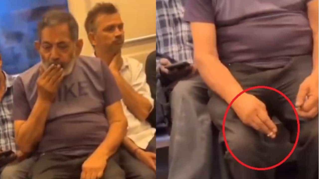 Viral Video: ಮೆಟ್ರೋದಲ್ಲಿ ಬೀಡಿ ಸೇದುತ್ತಾ ಹಾಯಾಗಿ ಪ್ರಯಾಣಿಸಿದ ವ್ಯಕ್ತಿ: ವೀಡಿಯೊ ವೈರಲ್ Viral Video: ಮೆಟ್ರೋದಲ್ಲಿ ಬೀಡಿ ಸೇದುತ್ತಾ ಹಾಯಾಗಿ ಪ್ರಯಾಣಿಸಿದ ವ್ಯಕ್ತಿ: ವೀಡಿಯೊ ವೈರಲ್