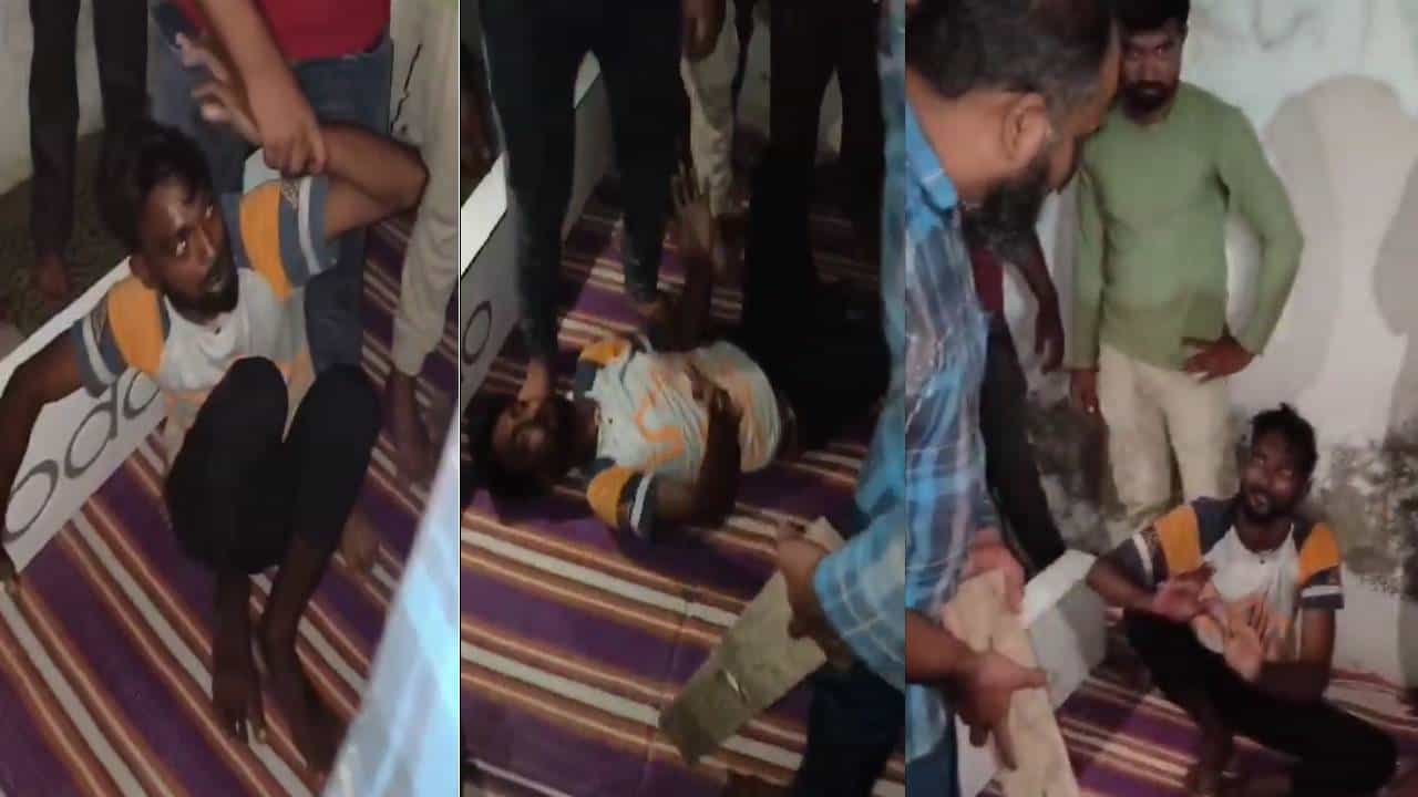 ಹರಿಹರದಲ್ಲಿ ನೈತಿಕ ಪೊಲೀಸ್ಗಿರಿ; ಯುವಕನನ್ನ ರೂಮ್ನಲ್ಲಿ ಕೂಡಿ ಹಾಕಿ ಹಲ್ಲೆ ಹರಿಹರದಲ್ಲಿ ನೈತಿಕ ಪೊಲೀಸ್ಗಿರಿ; ಯುವಕನನ್ನ ರೂಮ್ನಲ್ಲಿ ಕೂಡಿ ಹಾಕಿ ಹಲ್ಲೆ