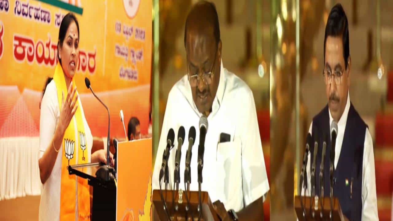 ದೆಹಲಿಯ ರಾಷ್ಟ್ರಪತಿ ಭವನದಲ್ಲಿ ಇಂದು(ಜೂ,09) ಸಂಜೆ ಮೂರನೇ ಬಾರಿಗೆ ಪ್ರಧಾನಿಯಾಗಿ ನರೇಂದ್ರ ಮೋದಿ(Narendra Modi) ಅವರು ಪ್ರಮಾಣವಚನ ಸ್ವೀಕರಿಸಿದ್ದಾರೆ. ಅದರಂತೆ ಕರ್ನಾಟಕದಿಂದ ನಾಲ್ವರು ಸಂಸದರಿಗೆ ಸಚಿವ ಭಾಗ್ಯ ಒಲಿದಿದ್ದು, ಈ ಕುರಿತು ಒಂದು ವರದಿ ಇಲ್ಲಿದೆ.