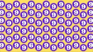 Optical illusion: ಚಿತ್ರದಲ್ಲಿ ಸಂಖ್ಯೆ 9ರ ಮಧ್ಯೆ ಅಡಗಿರುವ 6ರನ್ನು ಕಂಡು ಹುಡುಕಲು ಸಾಧ್ಯವೇ?