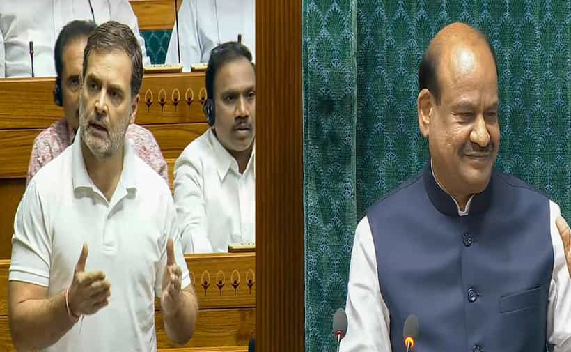 ಮೈಕ್ ಮ್ಯೂಟ್ ಮಾಡಿದ್ದೇಕೆ ಎಂದು ಸಭಾಪತಿಯಲ್ಲಿ ಕೇಳಿದ ರಾಹುಲ್ ಗಾಂಧಿ; ವಿಡಿಯೊ ಟ್ವೀಟ್ ಮಾಡಿದ ಕಾಂಗ್ರೆಸ್