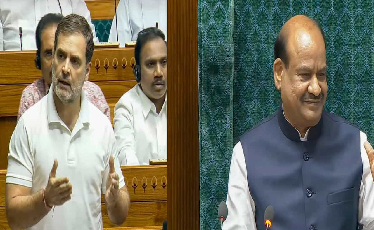 ಮೈಕ್ ಮ್ಯೂಟ್ ಮಾಡಿದ್ದೇಕೆ ಎಂದು ಸಭಾಪತಿಯಲ್ಲಿ ಕೇಳಿದ ರಾಹುಲ್ ಗಾಂಧಿ; ವಿಡಿಯೊ ಟ್ವೀಟ್ ಮಾಡಿದ ಕಾಂಗ್ರೆಸ್ ಮೈಕ್ ಮ್ಯೂಟ್ ಮಾಡಿದ್ದೇಕೆ ಎಂದು ಸಭಾಪತಿಯಲ್ಲಿ ಕೇಳಿದ ರಾಹುಲ್ ಗಾಂಧಿ; ವಿಡಿಯೊ ಟ್ವೀಟ್ ಮಾಡಿದ ಕಾಂಗ್ರೆಸ್