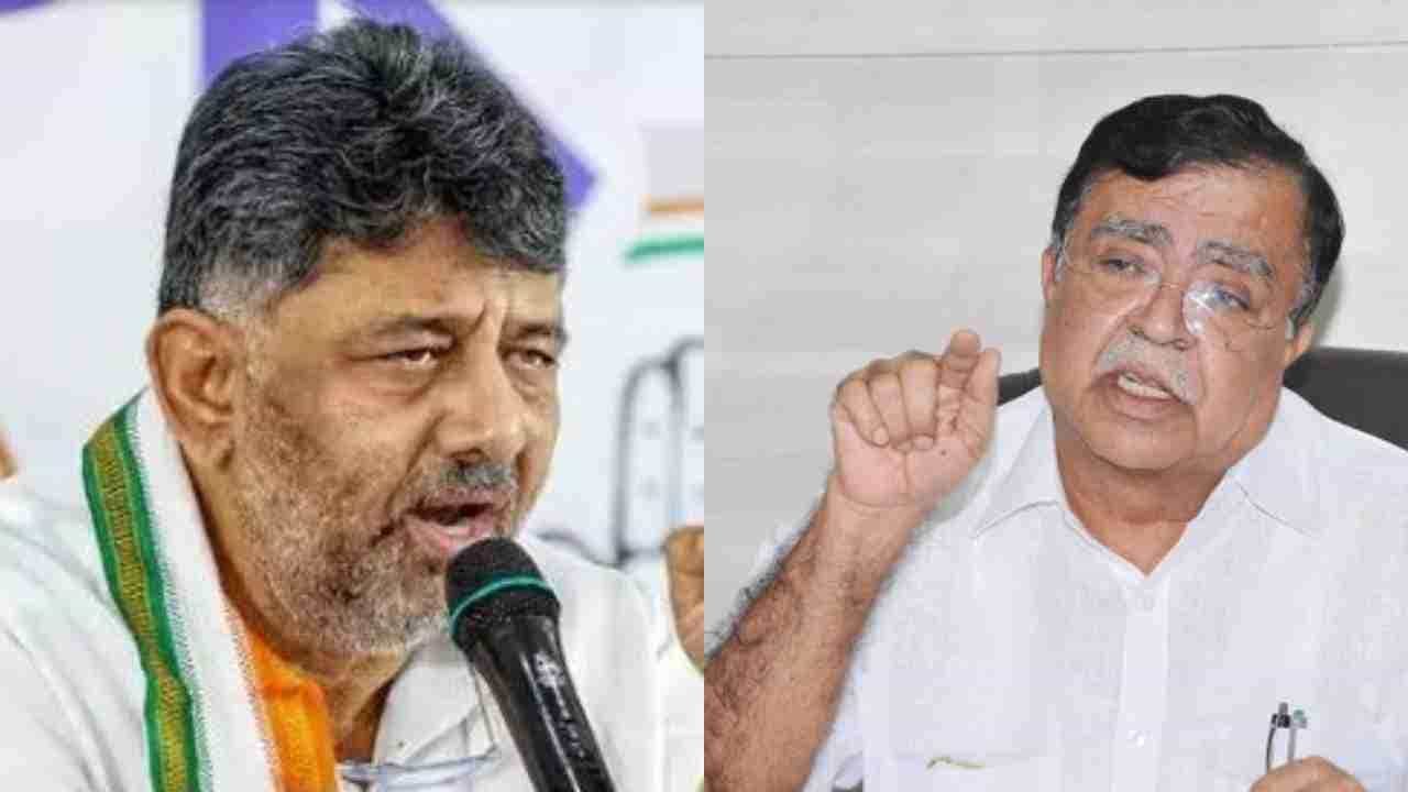 ನಾನು ಬಾಯಿ ಮುಚ್ಚಿಕೊಂಡು ಇರಲ್ಲ: ಡಿಕೆ ಶಿವಕುಮಾರ್ ವಾರ್ನಿಂಗ್ಗೆ ಸಚಿವ ರಾಜಣ್ಣ ಡೋಂಟ್ ಕೇರ್ ನಾನು ಬಾಯಿ ಮುಚ್ಚಿಕೊಂಡು ಇರಲ್ಲ: ಡಿಕೆ ಶಿವಕುಮಾರ್ ವಾರ್ನಿಂಗ್ಗೆ ಸಚಿವ ರಾಜಣ್ಣ ಡೋಂಟ್ ಕೇರ್