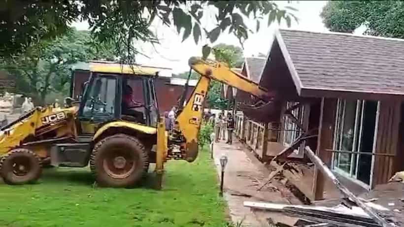 ಪುಣೆ ಪೋರ್ಷೆ ಕಾರು ಅಪಘಾತ: ಆರೋಪಿ ವೇದಾಂತ್ ಅಗರ್ವಾಲ್ ತಂದೆಗೆ ಸೇರಿದ ರೆಸಾರ್ಟ್ ನೆಲಸಮ