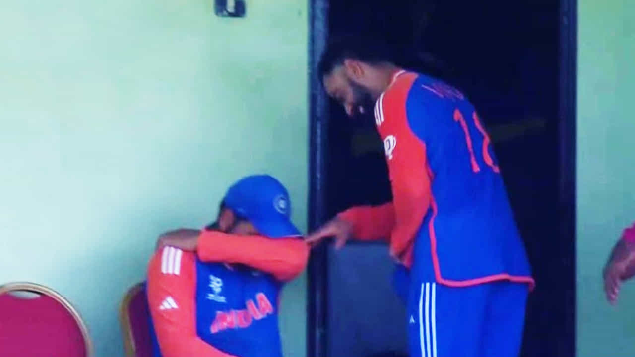 Rohit Sharma: ಭಾರತ ತಂಡ ಫೈನಲ್​ಗೆ: ಕಣ್ಣೀರಿಟ್ಟ ರೋಹಿತ್ ಶರ್ಮಾ, ವಿಡಿಯೋ ವೀಕ್ಷಿಸಿ