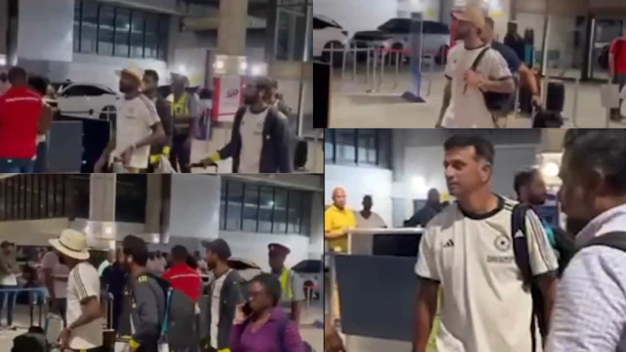 IND vs SA: ವಿಶ್ವ ಕಿರೀಟ ತೊಡಲು ಬಾರ್ಬಡೋಸ್​ಗೆ ಬಂದಿಳಿದ ರೋಹಿತ್ ಪಡೆ; ವಿಡಿಯೋ ನೋಡಿ