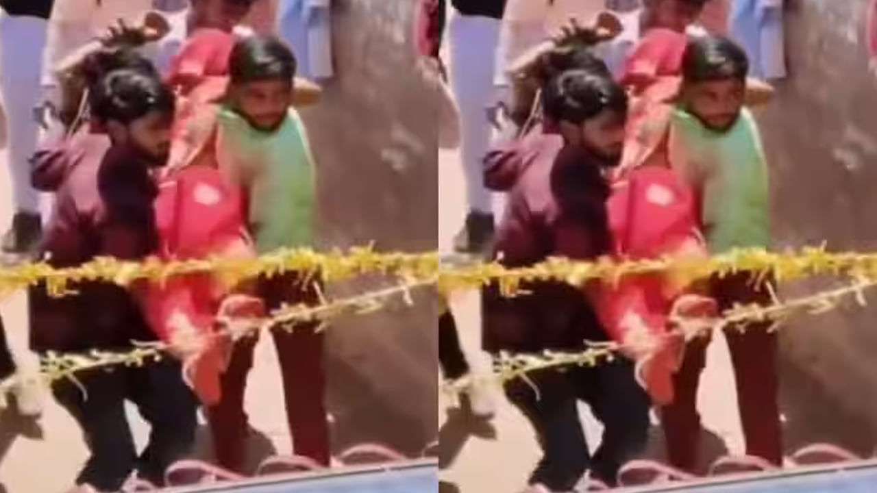 Video Viral: ಮದುವೆ ಮನೆಯಿಂದಲೇ ವಧುವನ್ನು ಹೊತ್ಯೊಯ್ದ ನಾಲ್ವರು ಯುವಕರು