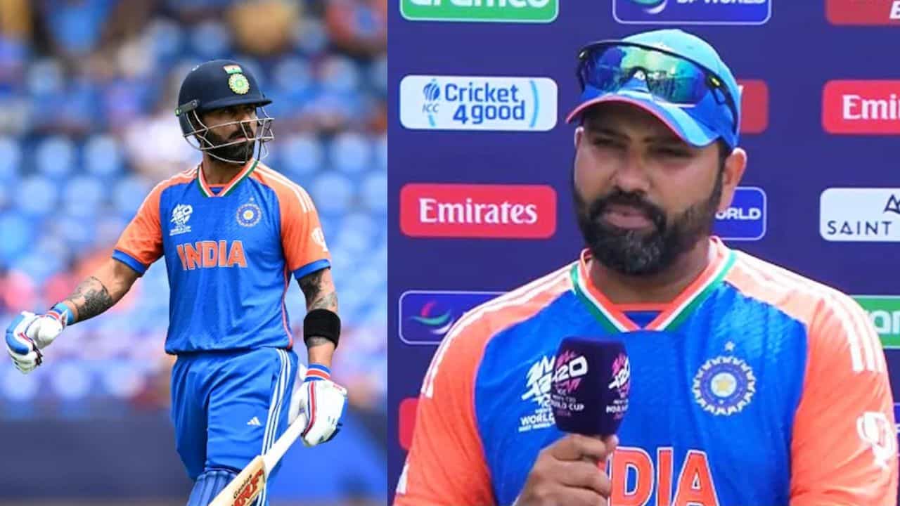ಫೈನಲ್​ನಲ್ಲಿ ಆಡ್ತಾರೆ ಬಿಡಿ: ವಿರಾಟ್ ಕೊಹ್ಲಿಗೆ ಬೆಂಬಲ ಸೂಚಿಸಿದ ರೋಹಿತ್