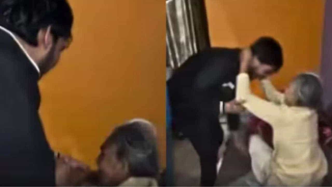 Viral Video: 5 ವರ್ಷಗಳ ಬಳಿಕ ಜೈಲಿನಿಂದ ಹೊರ ಬಂದ ಮೊಮ್ಮಗನನ್ನು ಕಂಡು ಅಜ್ಜಿ ಭಾವುಕ Viral Video: 5 ವರ್ಷಗಳ ಬಳಿಕ ಜೈಲಿನಿಂದ ಹೊರ ಬಂದ ಮೊಮ್ಮಗನನ್ನು ಕಂಡು ಅಜ್ಜಿ ಭಾವುಕ