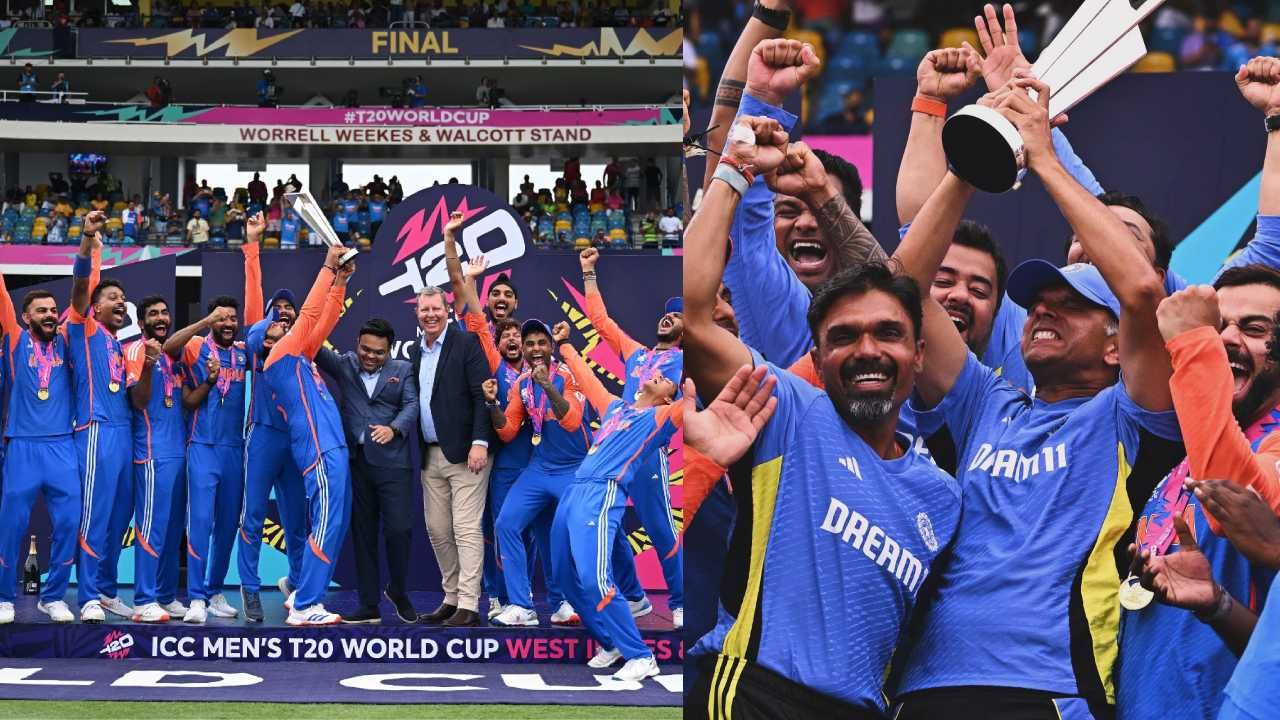 T20 World Cup: ಅದೆಷ್ಟೋ ವರ್ಷಗಳಿಂದ ಆದಿಮಿಟ್ಟುಕೊಂಡಿದ್ದ ಅಗ್ರೆಸಿವ್ ಫಸ್ಟ್ ಟೈಮ್ ಹೊರಹಾಕಿದ ದ್ರಾವಿಡ್, ವಿಡಿಯೋ ನೋಡಿ