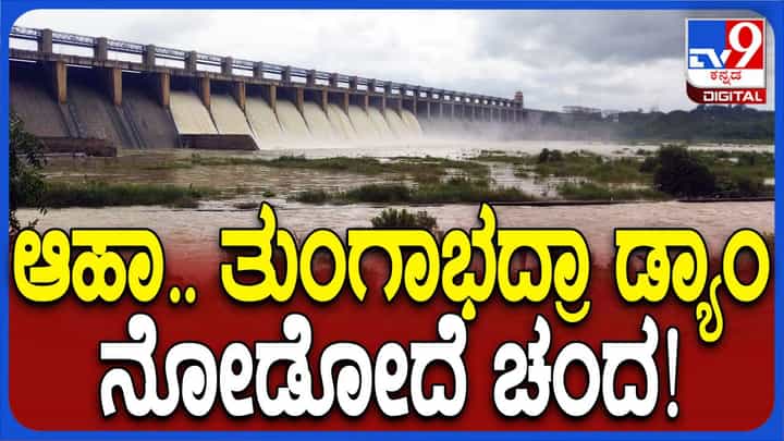 ತುಂಗಭದ್ರಾ ಡ್ಯಾಂನ 10 ಗೇಟ್ಗಳು ಓಪನ್; 18 ಸಾವಿರ ಕ್ಯೂಸೆಕ್ ನೀರು ರಿಲೀಸ್ ತುಂಗಭದ್ರಾ ಡ್ಯಾಂನ 10 ಗೇಟ್ಗಳು ಓಪನ್; 18 ಸಾವಿರ ಕ್ಯೂಸೆಕ್ ನೀರು ರಿಲೀಸ್