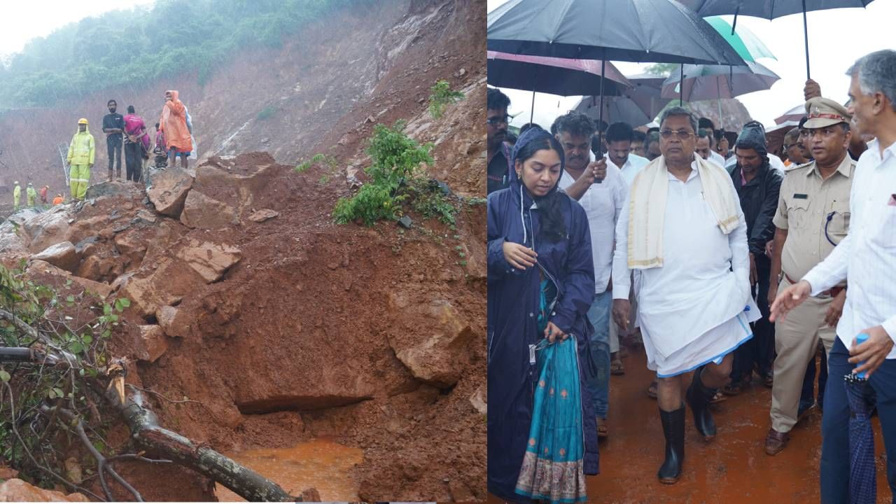 ಗುಡ್ಡ ಕುಸಿತದಿಂದ ಮುಚ್ಚಿ ಹೋಗಿರುವ ರಸ್ತೆಯ ಎಡಭಾಗದಲ್ಲಿ ಕುಸಿತದ ಗುಡ್ಡ-ಬಲ ಭಾಗದಲ್ಲಿ ಭೋರ್ಗರೆದು ಹರಿಯುತ್ತಿರುವ ಕಾಳಿ ನದಿ ಇದೆ. ಜೊತೆಗೆ ನಿರಂತರವಾಗಿ ಸುರಿಯುತ್ತಿರುವ ಧಾರಾಕಾರ ಮಳೆಯಲ್ಲಿ ಮಣ್ಣಿನಡಿ ಸಿಲುಕಿರುವ ಜೀವಗಳ ಪತ್ತೆ ಕಾರ್ಯ ಬಹಳ ಸವಾಲಿನದ್ದಾಗಿದೆ ಎಂದು ಮುಖ್ಯಮಂತ್ರಿಗಳು ಸಿಬ್ಬಂದಿಯ ಶ್ರಮಕ್ಕೆ ಮೆಚ್ಚುಗೆ ಸೂಚಿಸಿದರು.