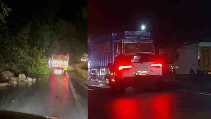Charmadi Ghat: ಭಾರಿ ಮಳೆಯಿಂದ ಚಾರ್ಮಾಡಿ ಘಾಟ್ನಲ್ಲಿ ಗುಡ್ಡ ಕುಸಿತ Charmadi Ghat: ಭಾರಿ ಮಳೆಯಿಂದ ಚಾರ್ಮಾಡಿ ಘಾಟ್ನಲ್ಲಿ ಗುಡ್ಡ ಕುಸಿತ