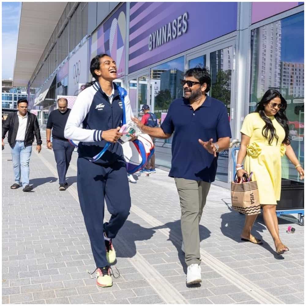 ಸದ್ಯ ಪ್ಯಾರಿಸ್ನಲ್ಲಿ 2024ನೇ ಸಾಲಿನ ಒಲಂಪಿಕ್ಸ್ ನಡೆಯುತ್ತಿದೆ. ಈ ಒಲಂಪಿಕ್ ಕೂಟದಲ್ಲಿ ಅನೇಕ ಭಾರತೀಯರು ಭಾಗಿ ಆಗಿದ್ದಾರೆ. ಅವರಿಗೆ ಚಿರಂಜೀವಿ ಕುಟುಂಬದವರು ಶುಭಾಶಯ ತಿಳಿಸಿದ್ದಾರೆ.