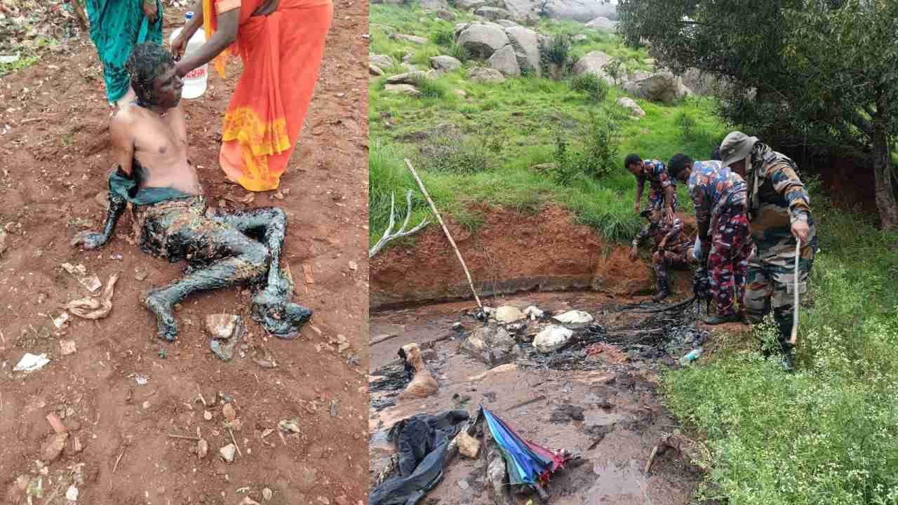 ಕುರಿಗಳ ರಕ್ಷಣೆಗೆ ಹೋಗಿ ಪ್ರಾಣಕ್ಕೆ ಕುತ್ತುತಂದುಕೊಂಡ ಕುರಿಗಾಯಿ: ಎನ್​ಸಿಸಿ ಬೆಟಾಲಿಯನ್ ಸಮಯಪ್ರಜ್ಞೆಯಿಂದ ಬದುಕುಳಿದ