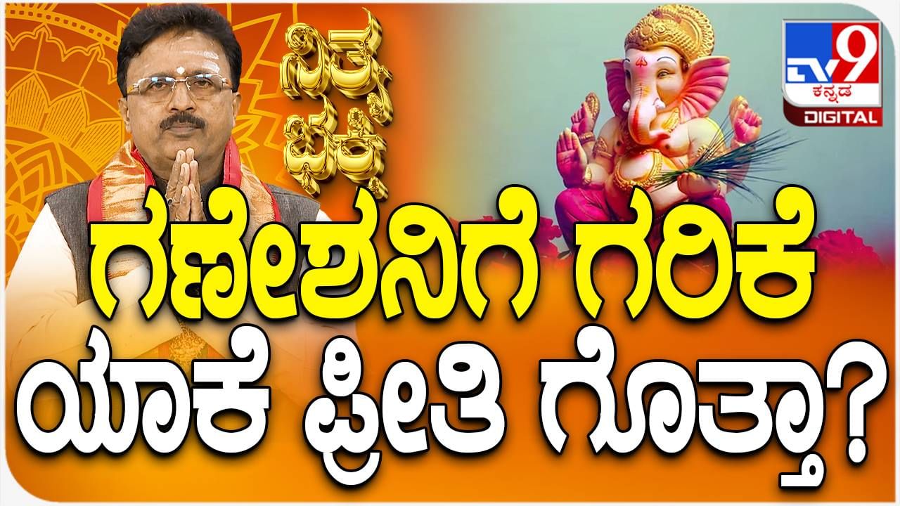 Daily Devotional: ಗಣೇಶನಿಗೆ ಗರಿಕೆ ಯಾಕೆ ಪ್ರೀತಿ ಅಂತ ತಿಳಿಯಲು ಈ ವಿಡಿಯೋ ನೋಡಿ