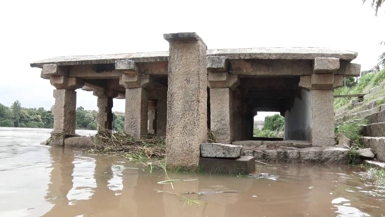 Hampi Many temples were drowned except the Virupaksha temple Vijayanagar News in Kannada