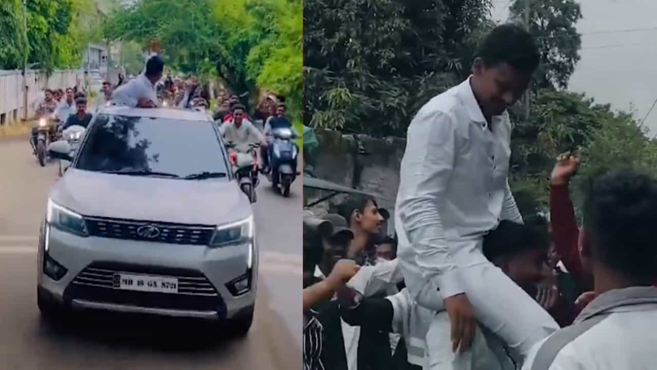 ಜೈಲಿನಿಂದ ಬಿಡುಗಡೆಯಾದ ಗ್ಯಾಂಗ್ಸ್ಟರ್ಗೆ ಸ್ವಾಗತಕೋರಿ ರ್ಯಾಲಿ ನಡೆಸಿದ ಬೆಂಬಲಿಗರು; ಮತ್ತೆ ಬಂಧನ ಜೈಲಿನಿಂದ ಬಿಡುಗಡೆಯಾದ ಗ್ಯಾಂಗ್ಸ್ಟರ್ಗೆ ಸ್ವಾಗತಕೋರಿ ರ್ಯಾಲಿ ನಡೆಸಿದ ಬೆಂಬಲಿಗರು; ಮತ್ತೆ ಬಂಧನ