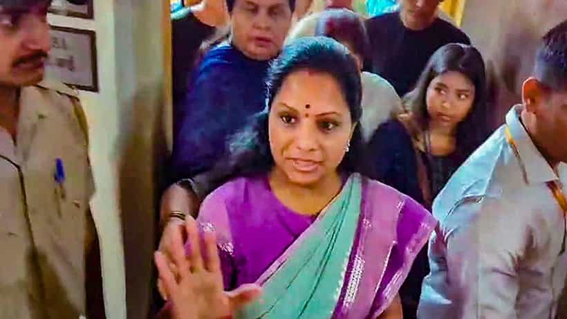 ತಿಹಾರ್ ಜೈಲಿನಲ್ಲಿರುವ ಬಿಆರ್ಎಸ್ ನಾಯಕಿ ಕೆ ಕವಿತಾ ದೆಹಲಿಯ ಡಿಡಿಯು ಆಸ್ಪತ್ರೆಗೆ ದಾಖಲು