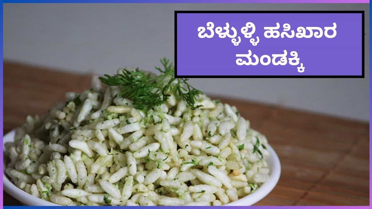 North Karnataka Recipe : ಇದು ಬೆಳ್ಳುಳ್ಳಿ ಹಸಿಖಾರ ಮಂಡಕ್ಕಿ, ಉತ್ತರ ಕರ್ನಾಟಕದ ಖಡಕ್ ರೆಸಿಪಿ North Karnataka Recipe : ಇದು ಬೆಳ್ಳುಳ್ಳಿ ಹಸಿಖಾರ ಮಂಡಕ್ಕಿ, ಉತ್ತರ ಕರ್ನಾಟಕದ ಖಡಕ್ ರೆಸಿಪಿ